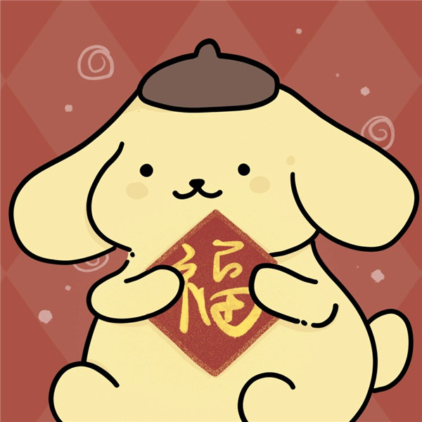 三丽鸥可爱新年过年头像2025