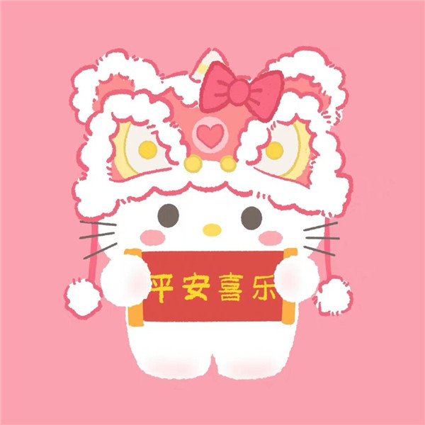 2025可爱喜庆的新年过年卡通头像图片