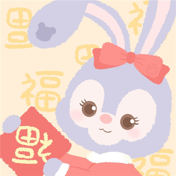 2025可爱喜庆的新年过年卡通头像图片