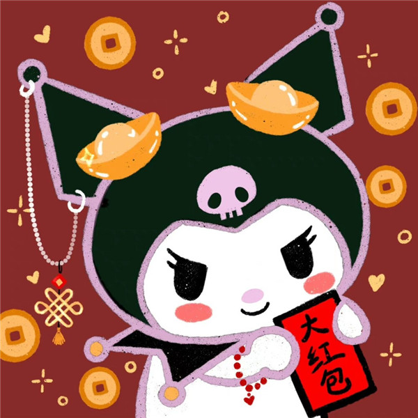 2025可爱喜庆的新年过年卡通头像图片