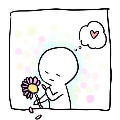 简笔画小人头像