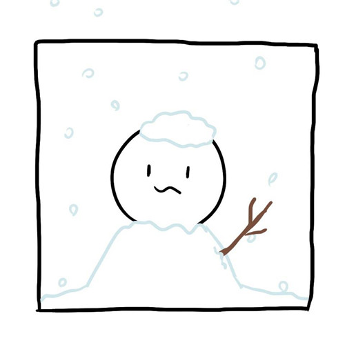 简笔画小人头像