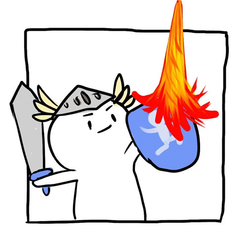 简笔画小人头像