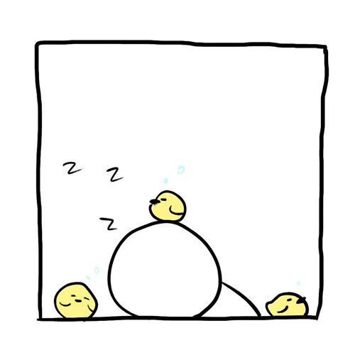 简笔画小人头像