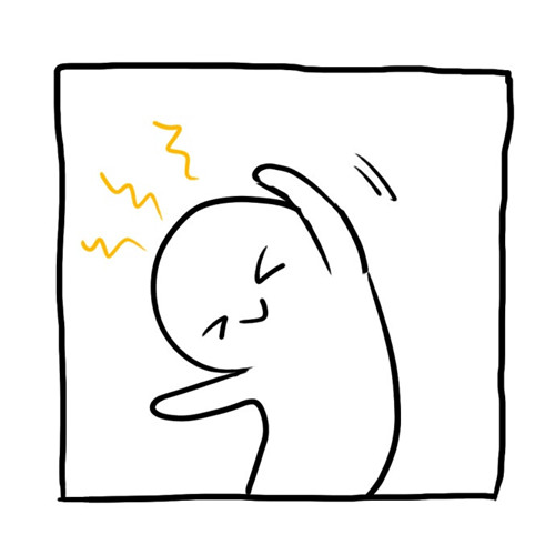 简笔画小人头像