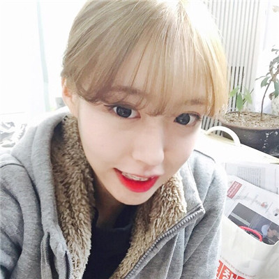 空气刘海女头图片
