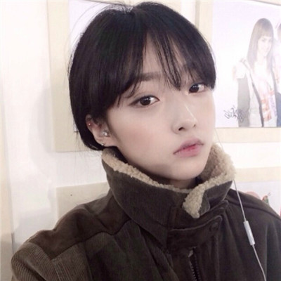 空气刘海女头图片