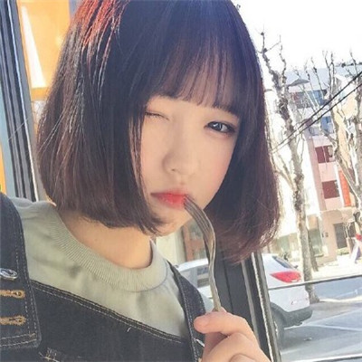 空气刘海女头图片