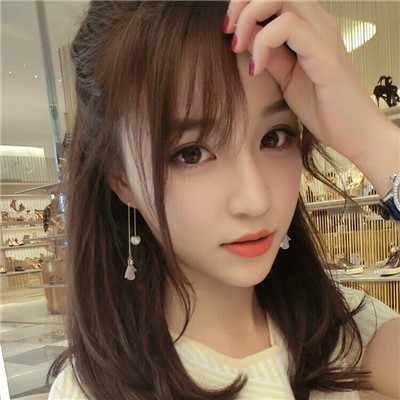 空气刘海女头图片