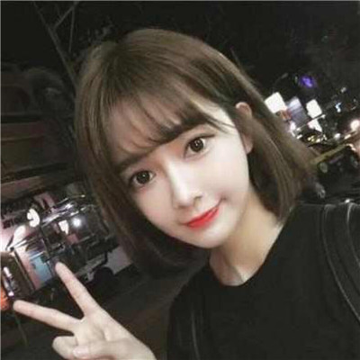 空气刘海女头图片