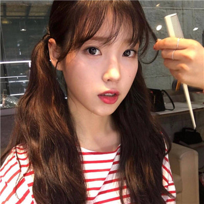 空气刘海女头图片