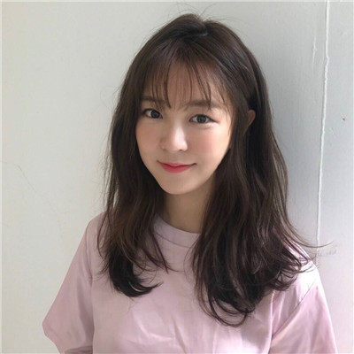 空气刘海女头图片