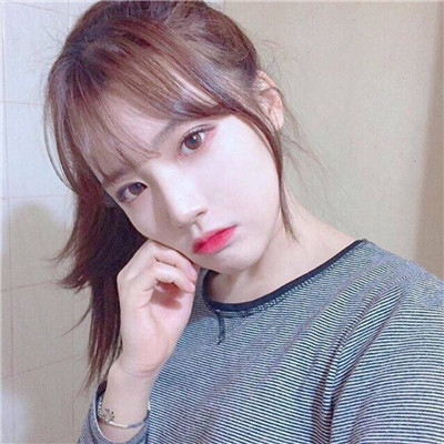 空气刘海女头图片