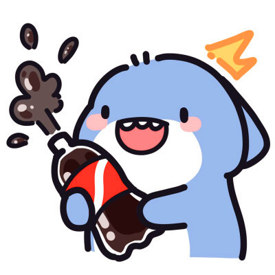 很火的小鲨鱼头像