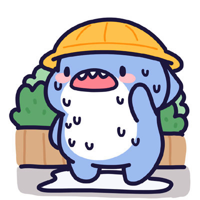 很火的小鲨鱼头像
