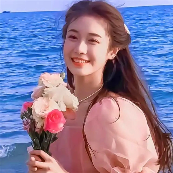 头像治愈系春天女生甜美仙气图片