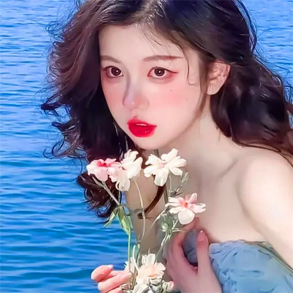 头像治愈系春天女生甜美仙气图片