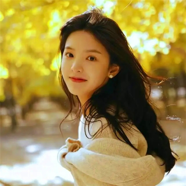 头像治愈系春天女生甜美仙气图片