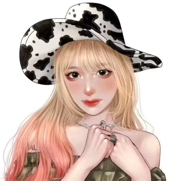 一看就想换的女生头像动漫手绘图片