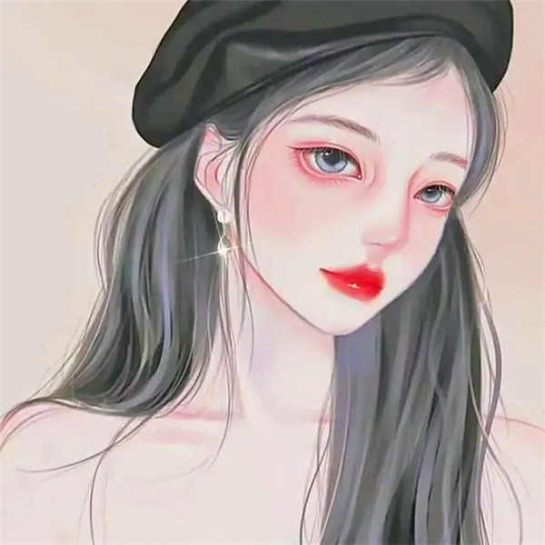 一看就想换的女生头像动漫手绘图片