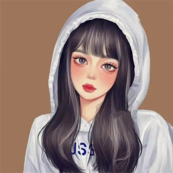 一看就想换的女生头像动漫手绘图片