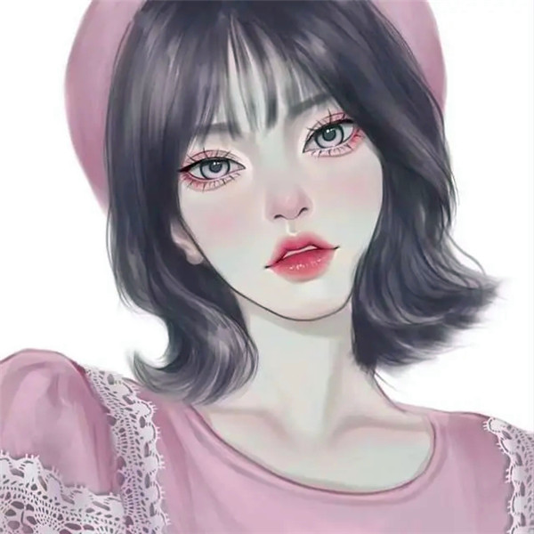 一看就想换的女生头像动漫手绘图片