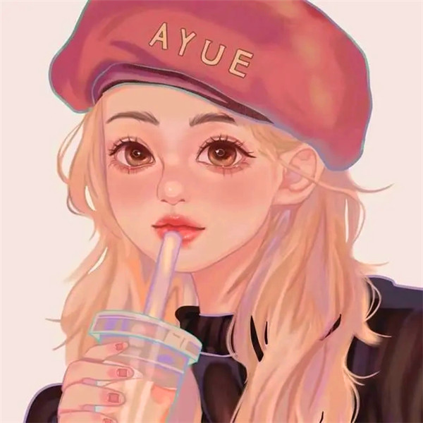 一看就想换的女生头像动漫手绘图片