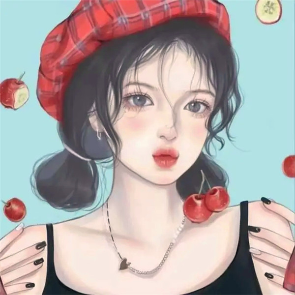 一看就想换的女生头像动漫手绘图片