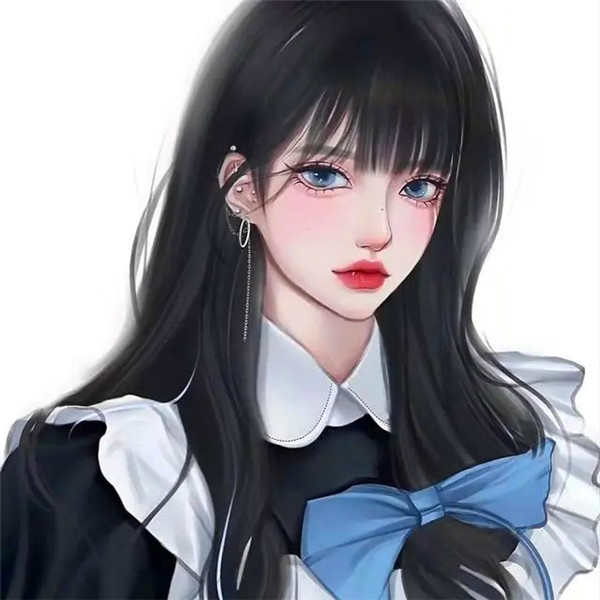 小众高冷女生御姐手绘动漫头像图片