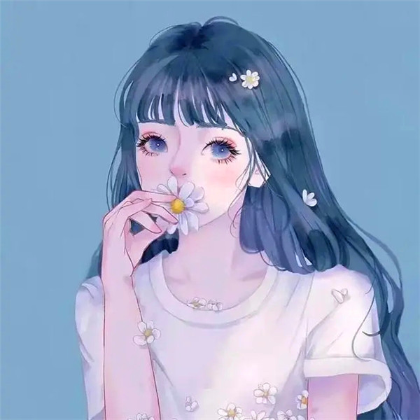 适合永久不换的女生手绘头像图片