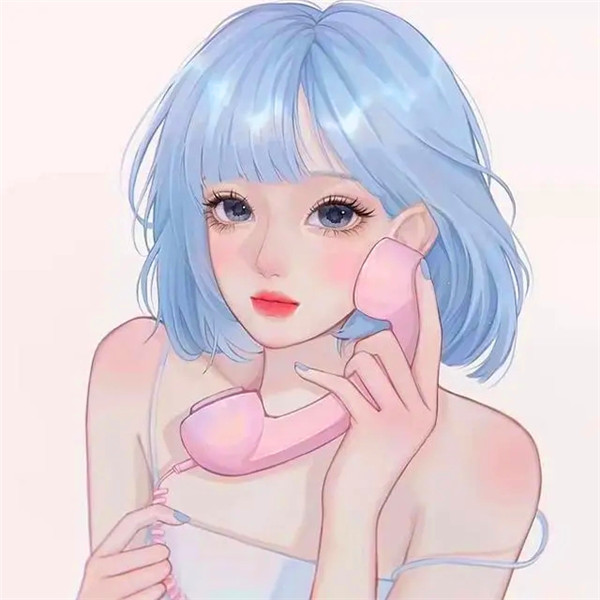 适合永久不换的女生手绘头像图片