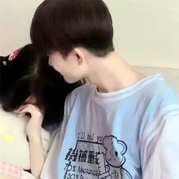 甜到骨子里的情侣头像真人双人图片