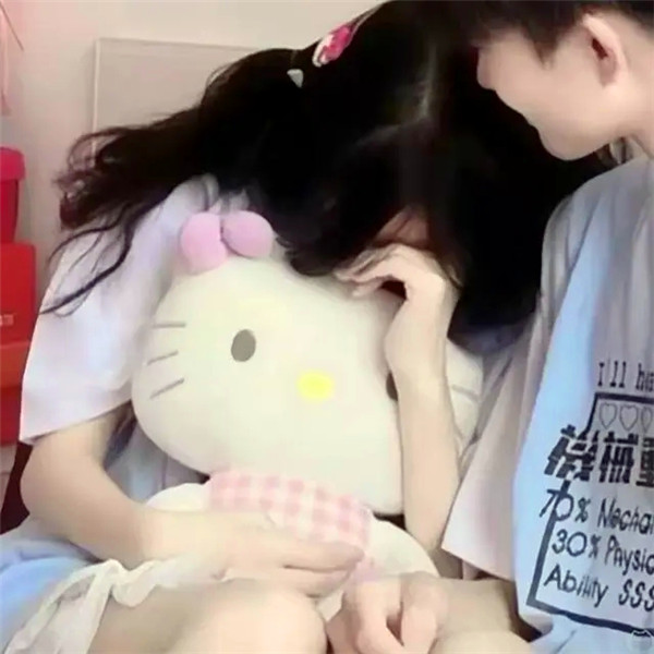 甜到骨子里的情侣头像真人双人图片