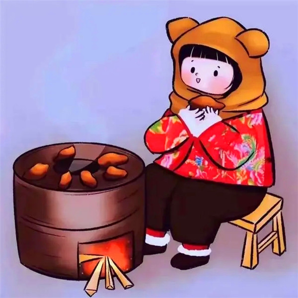 个性可爱卡通情侣头像一左一右配对