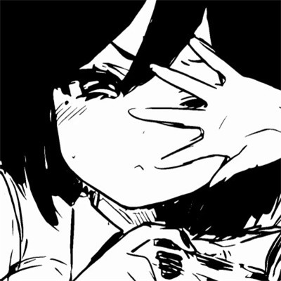 精选高清好看黑白头像图片