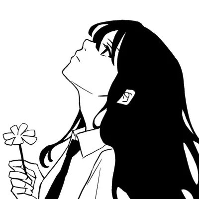 精选高清好看黑白头像图片