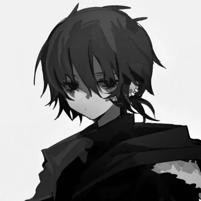 精选高清好看黑白头像图片