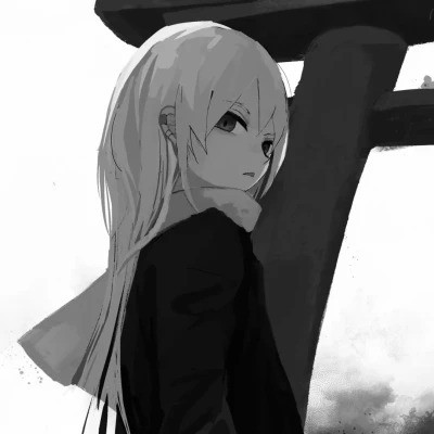 精选高清好看黑白头像图片