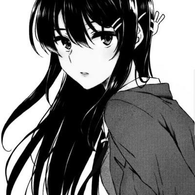 精选高清好看黑白头像图片