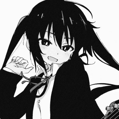 精选高清好看黑白头像图片