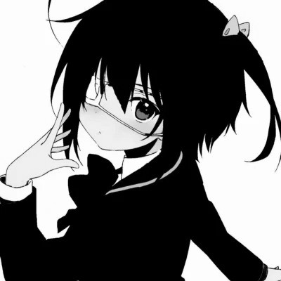 精选高清好看黑白头像图片