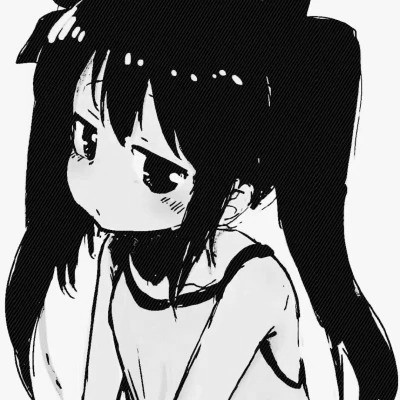 精选高清好看黑白头像图片