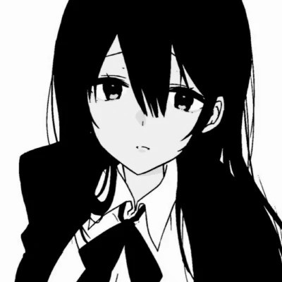 精选高清好看黑白头像图片