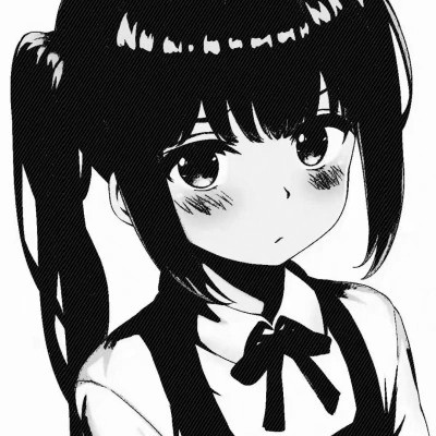 精选高清好看黑白头像图片