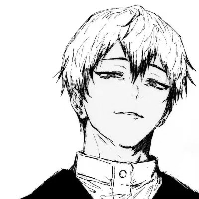 精选高清好看黑白头像图片