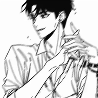 精选高清好看黑白头像图片