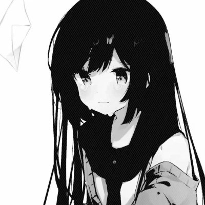 精选高清好看黑白头像图片