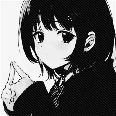 精选高清好看黑白头像图片