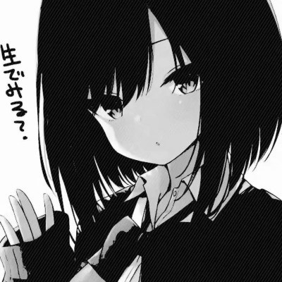 精选高清好看黑白头像图片