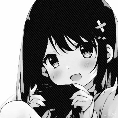 精选高清好看黑白头像图片